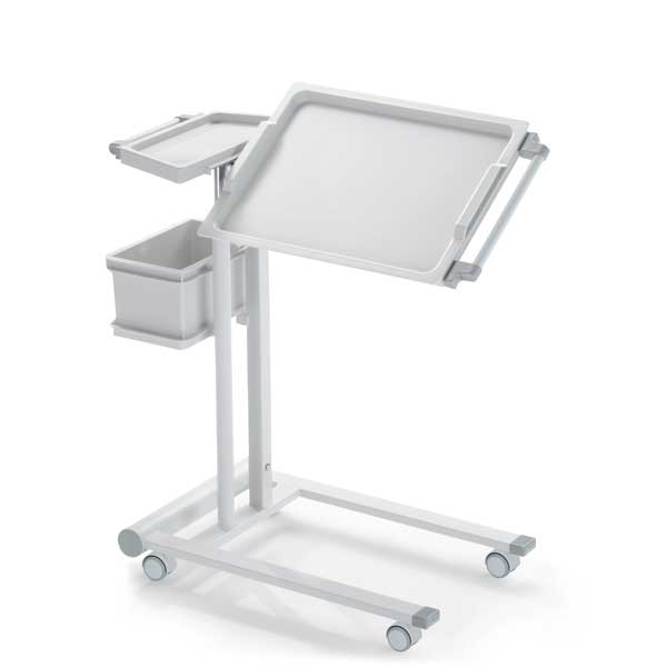 Hemodialysis side table